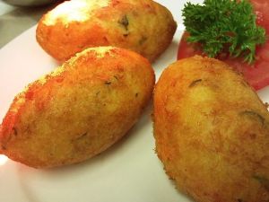 炸馬介休球 炸馬介休球