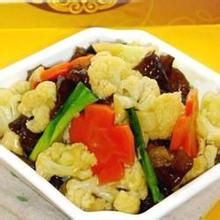 鮮菇炒菜花 鮮菇炒菜花