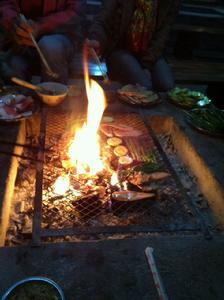 古城內真正能開炭火的風味燒烤