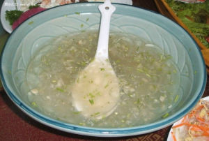 馬蹄海蜇湯