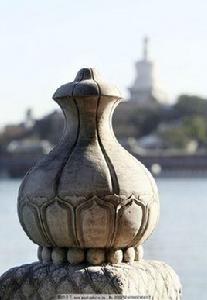 石榴頭望柱 石榴頭望柱