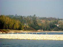 涇洋河與牧馬河交匯處