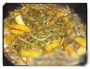 油豆角乾土豆燒肉 油豆角乾土豆燒肉