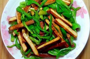 辣椒炒豆乾 辣椒炒豆乾