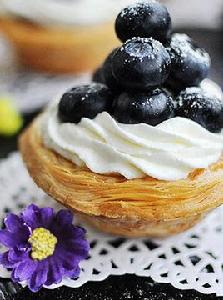 藍莓蛋撻 藍莓蛋撻