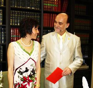 佐治·法戈和其夫人陳燕華