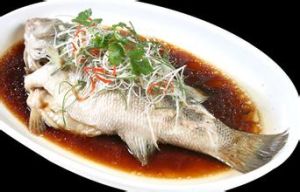 清蒸鱸魚