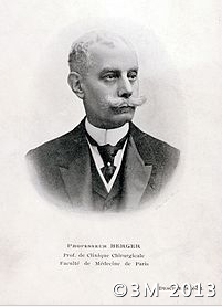 圖2 法國外科醫生Paul Berger（1845-1908）