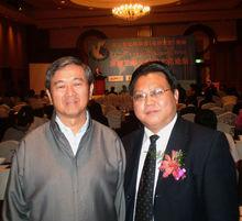 金坤進主席與李金友閣下在一起