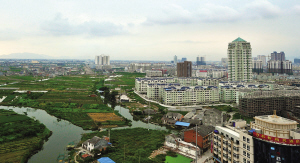 鰲江城市化建設日新月異