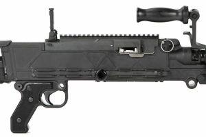 M240LW機槍的機匣特寫