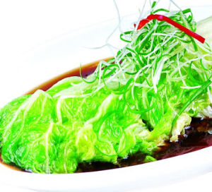 油浸大白菜 油浸大白菜