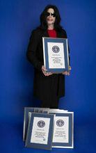 麥可·傑克遜所獲金氏世界紀錄