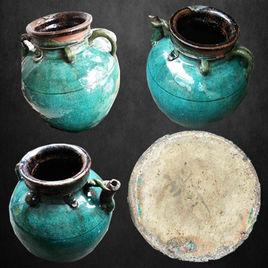 定窯綠釉瓷 定窯綠釉瓷