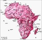 非洲地形圖