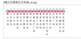 湛江公交7路 湛江公交7路