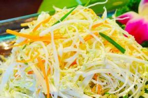 白菜心拌冬粉 白菜心拌冬粉