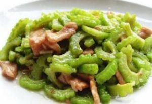 涼瓜肉片 涼瓜肉片