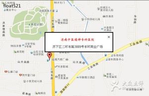 濟南中醫精神專科醫院地圖