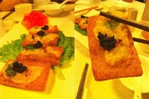 火腿蝦多士 火腿蝦多士