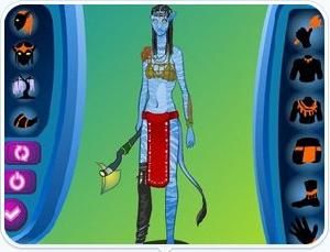 阿凡達的美女 阿凡達的美女