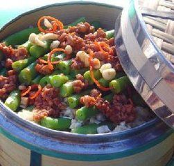 金針排骨醬燜扁豆 金針排骨醬燜扁豆