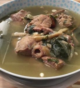 金銀菜大脷湯 金銀菜大脷湯