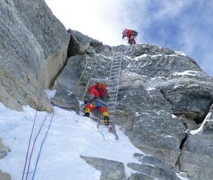 西藏登山學校攀岩訓練