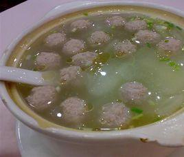 蘿蔔丸子湯 蘿蔔丸子湯