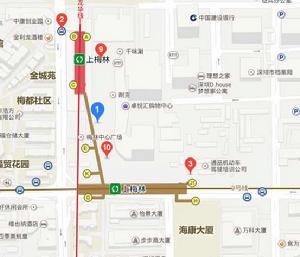 深圳捷運上梅林站