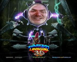 《立體小奇兵：鯊魚男孩與岩漿女孩》精彩海報