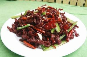 乾煸牛肉干 乾煸牛肉干