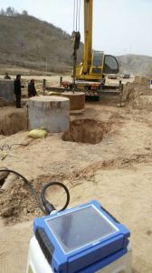 高應變檢測現場