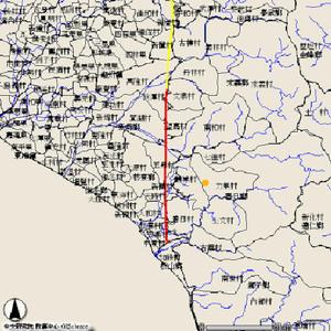 潮州斷層路徑圖〈a〉