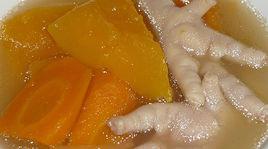 木瓜雞爪湯 木瓜雞爪湯