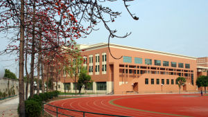 佛山市南海區石門中學400米全塑膠跑道標準運動場