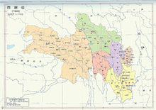 中圖社西康省地圖