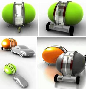 太空艙式活動房 好似超大個朱古力豆