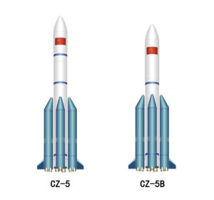 長征五號系列示意圖