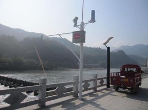 水文自動測報現場