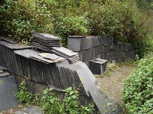 龍門灑村發展重點-石板