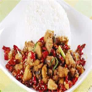 辣子雞飯 辣子雞飯