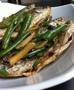 炒豉椒魚乾 炒豉椒魚乾