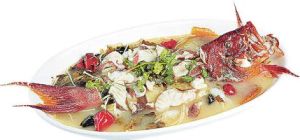 酸菜鰣魚卷 酸菜鰣魚卷