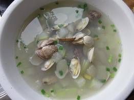 冬瓜冬粉蛤蜊湯 冬瓜冬粉蛤蜊湯