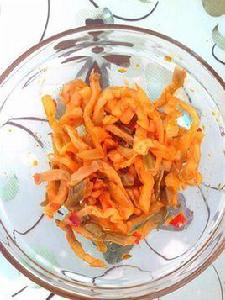 涼拌榨菜絲 涼拌榨菜絲