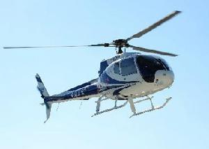 我國自主研發的AC311輕型直升機在天津成功首飛