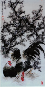 張有貞國畫作品