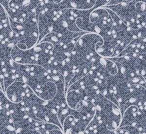 牛仔花布