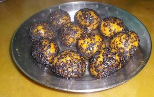 芝麻南瓜球 芝麻南瓜球